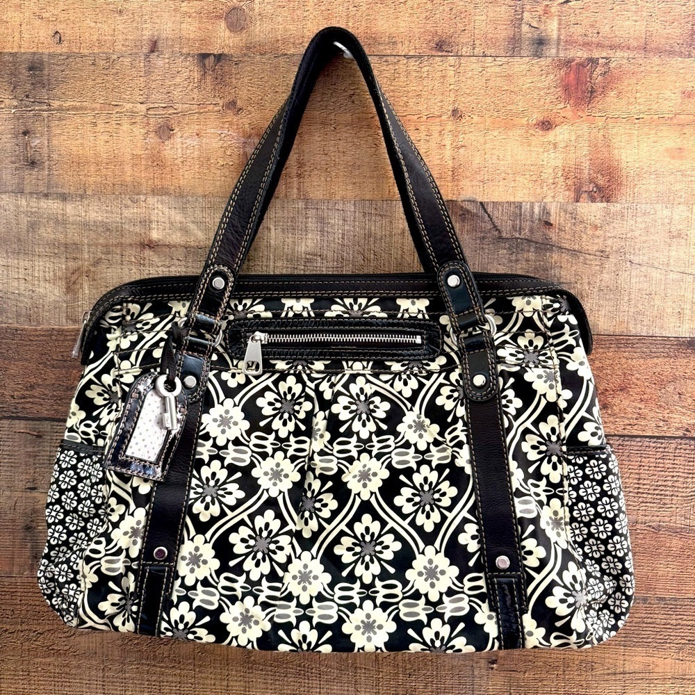 NWOT Fossil Women’s XL Floral Utility/Travel Tote Bag